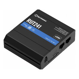 Teltonika Router RUT241 - Kompakter 4G/LTE Router con eSIM, Router Industrial y de Viaje para Redes Móviles