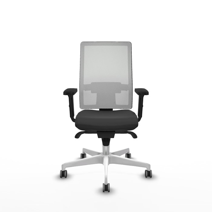 PIQUERAS Y CRESPO Silla de oficina Horna Gris oscuro y Blanco PIQUERAS Y CRESPO Silla de oficina Horna Gris oscuro y Blanco
