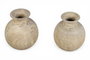 DKD Home Decor Jarrón Teca Nepal Surtido Antiguo Natural