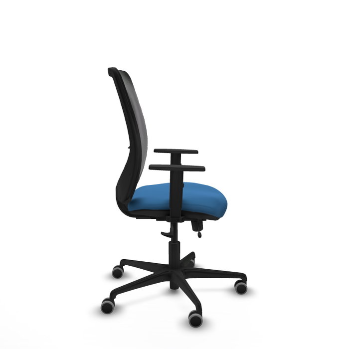 PIQUERAS Y CRESPO Silla de oficina Zulema Azul claro y Negro PIQUERAS Y CRESPO Silla de oficina Zulema Azul claro y Negro
