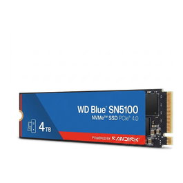 SanDisk WD Blue SN5100 4TB M.2 NVMe PCIe Gen4 5150MB/s Lectura 4850MB/s Escritura