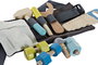 DKD Home Decor Juego de Herramientas de Madera y Tela Multicolor
