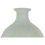 DKD Home Decor Jarrón de Cristal Reciclado Glaseado Azul Celeste
