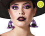 Pendientes Bruja Luz Sombrero Picudo Halloween