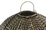 DKD Home Decor Lámpara Techo Lamps 2c 24 Fibras Naturales 57 x 65 x 74 cm