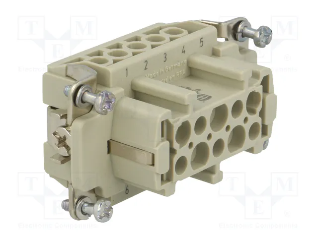 HARTING Han® Ex Plantilla de contacto hembra HDC 10+PE HARTING Han® Ex Plantilla de contacto hembra HDC 10+PE