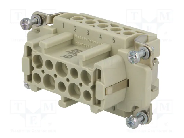 HARTING Han® Ex Plantilla de contacto hembra HDC 10+PE HARTING Han® Ex Plantilla de contacto hembra HDC 10+PE