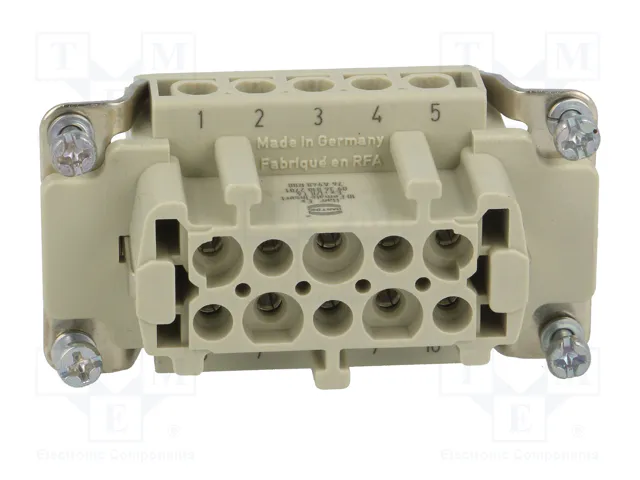 HARTING Han® Ex Plantilla de contacto hembra HDC 10+PE HARTING Han® Ex Plantilla de contacto hembra HDC 10+PE