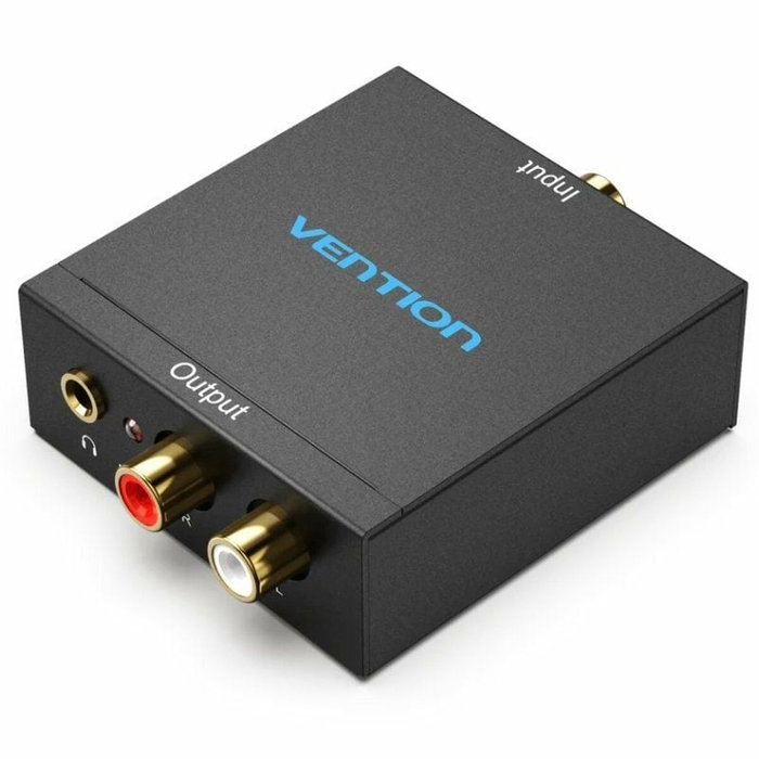 Vention BDFB0 Convertidor de Audio Digital a Analógico con Entrada Toslink y RCA, Salida 2x RCA Vention BDFB0 Convertidor de Audio Digital a Analógico con Entrada Toslink y RCA, Salida 2x RCA