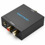 Vention BDFB0 Convertidor de Audio Digital a Analógico con Entrada Toslink y RCA, Salida 2x RCA