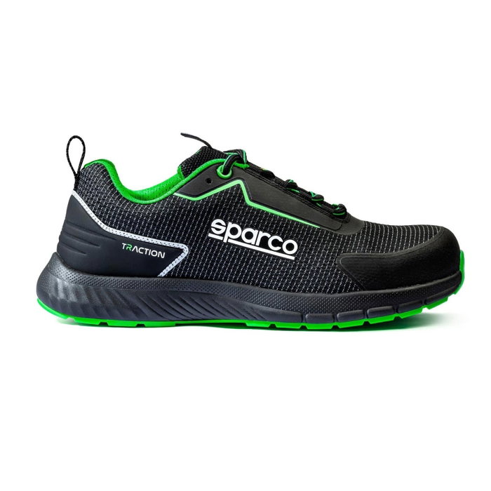 Sparco Traction NAOKI Negro/Verde Talla 38