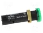 SCHNEIDER ELECTRIC Lámpara indicadora LED verde de 12VDC Ø12mm