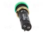 SCHNEIDER ELECTRIC Lámpara indicadora LED verde de 12VDC Ø12mm