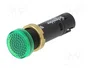 SCHNEIDER ELECTRIC Lámpara indicadora LED verde de 12VDC Ø12mm