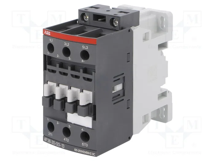 ABB Contactor AF 38A 3-polar NO x3 ABB Contactor AF 38A 3-polar NO x3