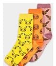 Difuzed Pokémon Pack de 3 Pares de Calcetines Three Icons 35-38 Difuzed Pokémon Pack de 3 Pares de Calcetines Three Icons 35-38