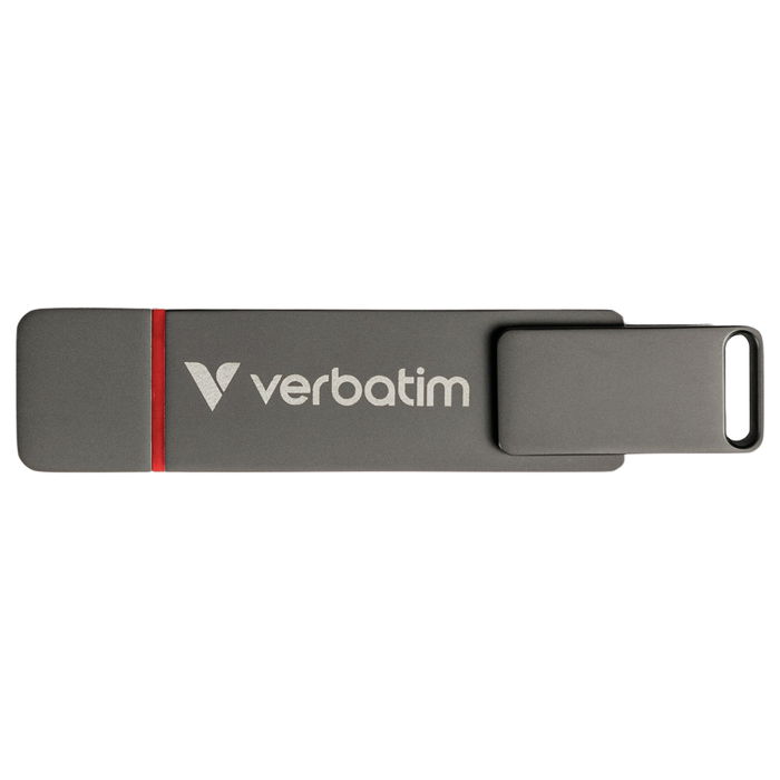 Verbatim Dual QuickStick 32043, Memoria USB 1TB USB-A/USB-C 3.2 Gen 1, Gris, Lectura 550 MB/s