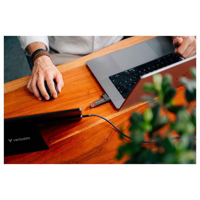 Verbatim Dual QuickStick 32043, Memoria USB 1TB USB-A/USB-C 3.2 Gen 1, Gris, Lectura 550 MB/s