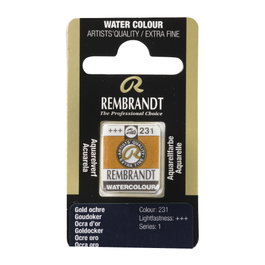 Rembrandt Acuarela Pastilla Ocre Oro 231