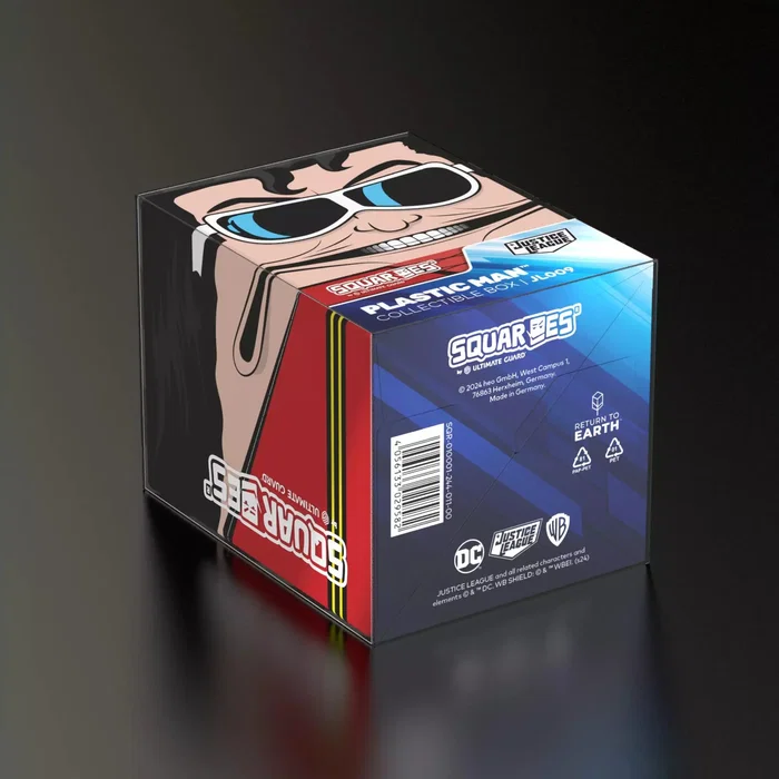Ultimate Guard SQR-010001-244-011-00 Caja de Almacenamiento para Juegos de Mesa, Accesorio DC Justice League Plastic Man Multicolor Ultimate Guard SQR-010001-244-011-00 Caja de Almacenamiento para Juegos de Mesa, Accesorio DC Justice League Plastic Man Multicolor