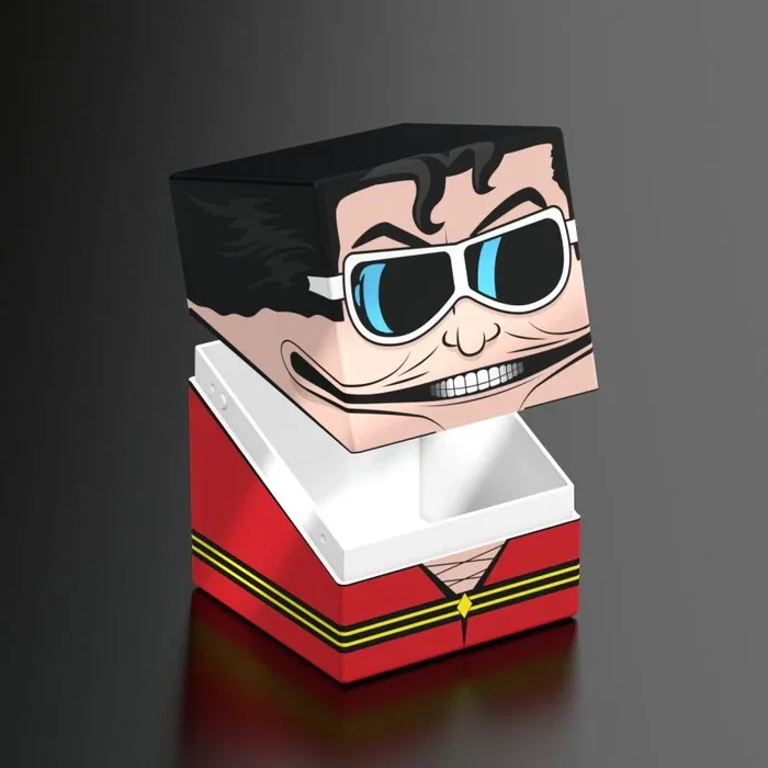 Ultimate Guard SQR-010001-244-011-00 Caja de Almacenamiento para Juegos de Mesa, Accesorio DC Justice League Plastic Man Multicolor Ultimate Guard SQR-010001-244-011-00 Caja de Almacenamiento para Juegos de Mesa, Accesorio DC Justice League Plastic Man Multicolor