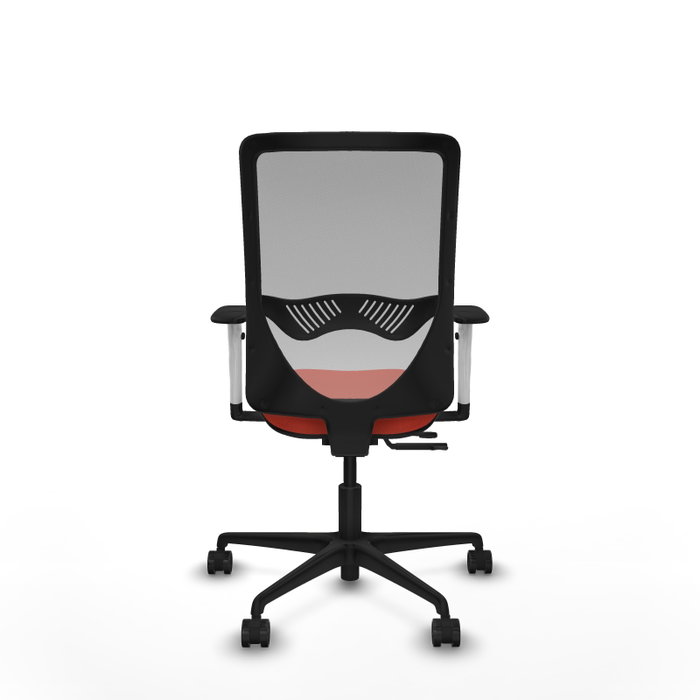 PIQUERAS Y CRESPO Silla de oficina Zulema Naranja oscuro y Gris PIQUERAS Y CRESPO Silla de oficina Zulema Naranja oscuro y Gris