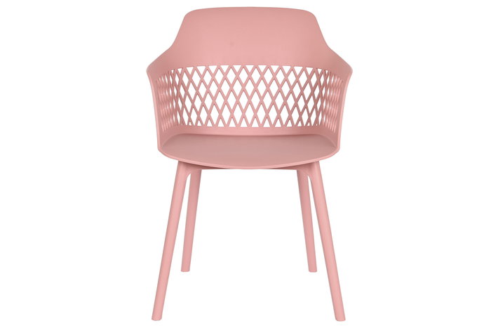 DKD Home Decor Silla Urban Rosa Shenglong 3 57 x 83.5 x 55 cm (4 Unidades)
