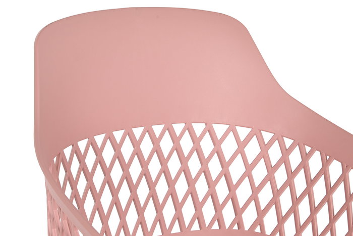 DKD Home Decor Silla Urban Rosa Shenglong 3 57 x 83.5 x 55 cm (4 Unidades)