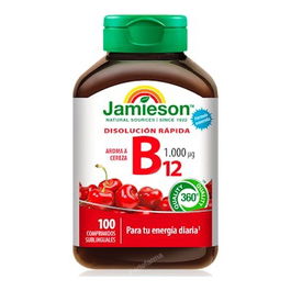 JAMIESON B-12 Metilcobalamina 1000Mcg Sublingual 100 Comp