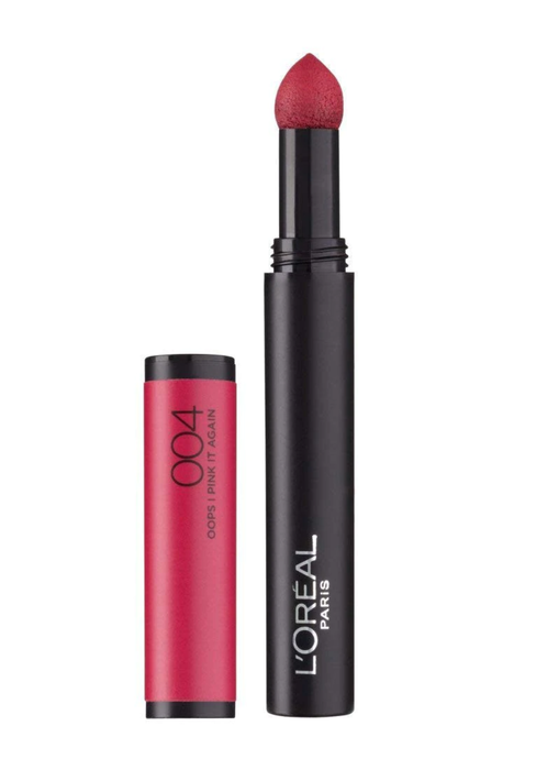 L'Oreal Paris, Infallible Matte Max, Lápiz labial líquido, 004, Ups, lo hice rosa otra vez, 11 g L'Oreal Paris, Infallible Matte Max, Lápiz labial líquido, 004, Ups, lo hice rosa otra vez, 11 g