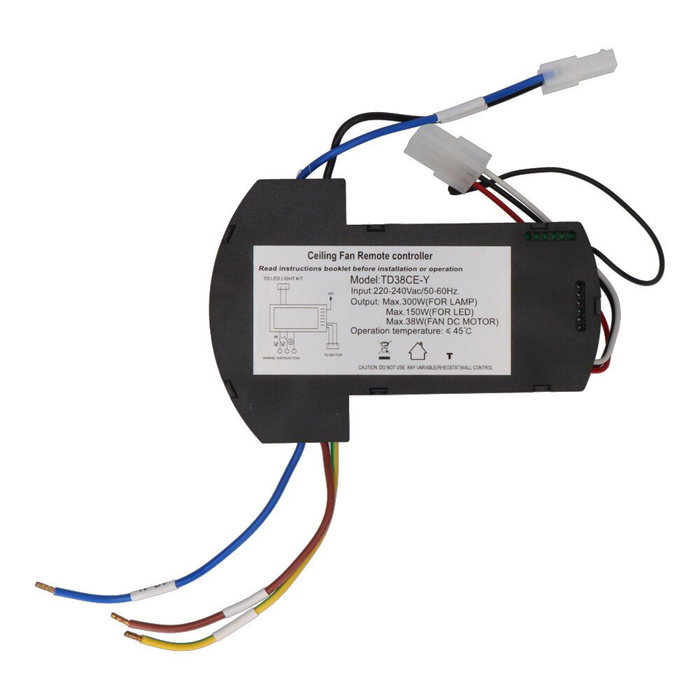 Edm 33821 Recambio Mando a Distancia + Receptor para Ventilador