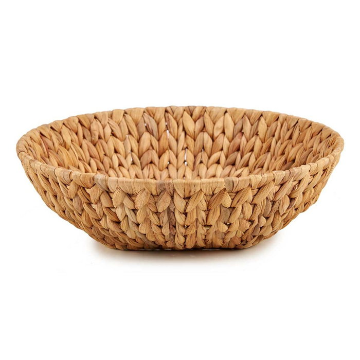 Centro de Mesa Gift Decor Marrón Metal Jacinto de agua 34 x 9 x 34 cm (12 Unidades)