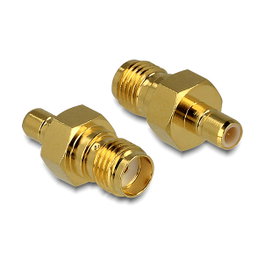 DeLOCK Adaptador SMA Macho a SMB Macho 88828 Oro
