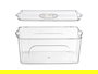 Kinvara Organizador Nevera Tapa Jumbo Aro Blanco 33x14x21 cm (Set de 12)