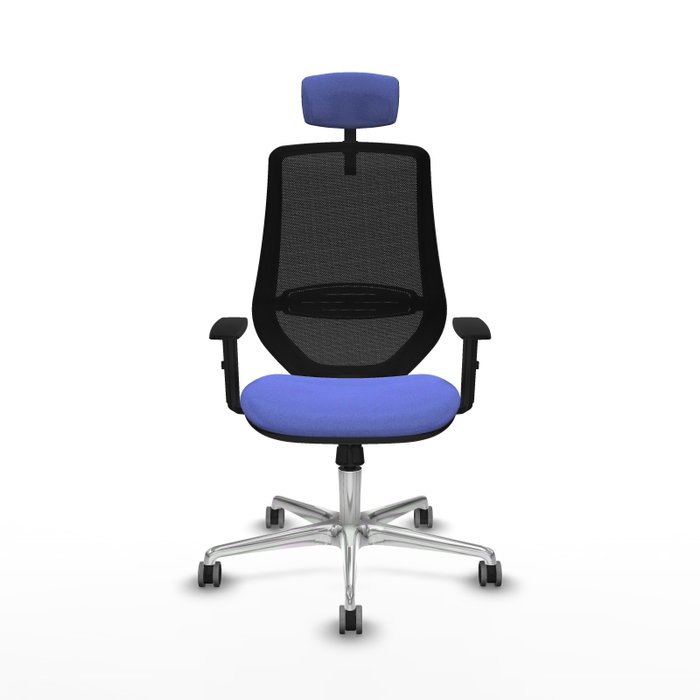PIQUERAS Y CRESPO Silla de oficina Mardos con mecanismo Sincro Azul claro y Negro PIQUERAS Y CRESPO Silla de oficina Mardos con mecanismo Sincro Azul claro y Negro