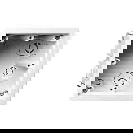 GIRA 289600 Caja de distribución, 1 vía, E2, Blanco GIRA 289600 Caja de distribución, 1 vía, E2, Blanco