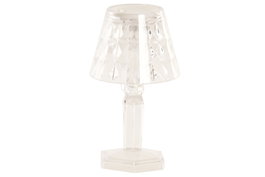 DKD Home Decor Decoracion Luminosa Basicos Transparente 6 x 11 x 6 cm (12 Unidades)