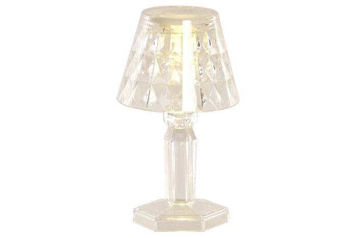 DKD Home Decor Decoracion Luminosa Basicos Transparente 6 x 11 x 6 cm (12 Unidades)
