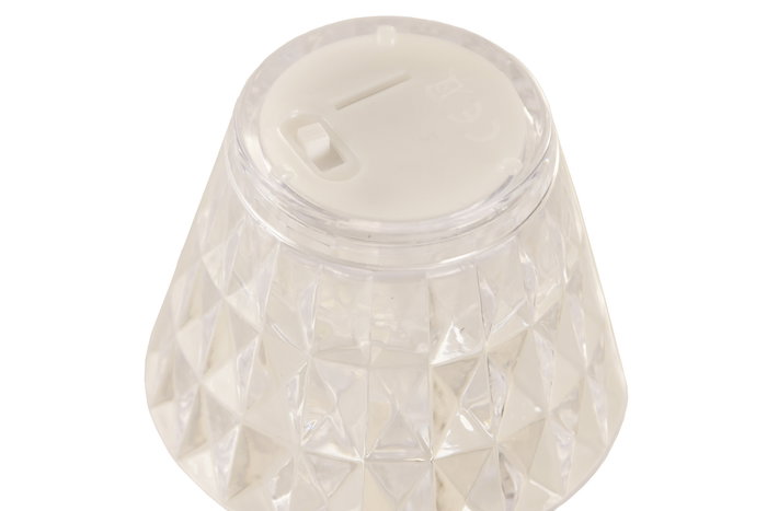 DKD Home Decor Decoracion Luminosa Basicos Transparente 6 x 11 x 6 cm (12 Unidades)