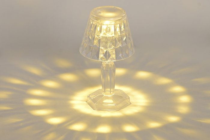 DKD Home Decor Decoracion Luminosa Basicos Transparente 6 x 11 x 6 cm (12 Unidades)
