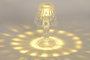 DKD Home Decor Decoracion Luminosa Basicos Transparente 6 x 11 x 6 cm (12 Unidades)