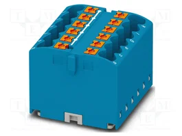 PHOENIX CONTACT PTFIX 12X2,5 BU Conector de carril azul