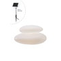 seasons Shining Stone XL Solar Blanco