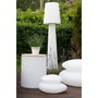seasons Shining Stone XL Solar Blanco