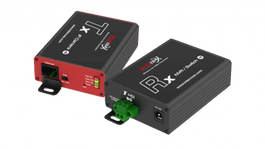 Mobotix MX-A-ETP1A-2601-SET Convertidor de Medios Ethernet (PoE+) Twisted-Pair hasta 600m, 95Mbit/s