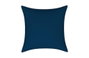 DKD Home Decor Cojín Exterior de Poliéster 40x40x10 cm Azul Marino y Blanco