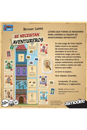 Asmodee Editions Iberica Slu Se Necesitan Aventureros