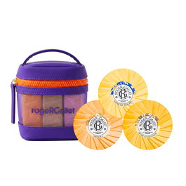 Roger & Gallet Jabones Perfumados VANILLE SOLEIL, Pack de 3 unidades