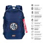 Karactermania Mochila Mercury Cabin Dragon Ball Symbol - Mochila de viaje para cabina 25x20x40 cm, poliéster impermeable con compartimento para portátil de 15 pulgadas