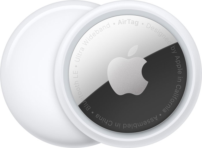 Apple AirTag Localizador Plata y Blanco Apple AirTag Localizador Plata y Blanco
